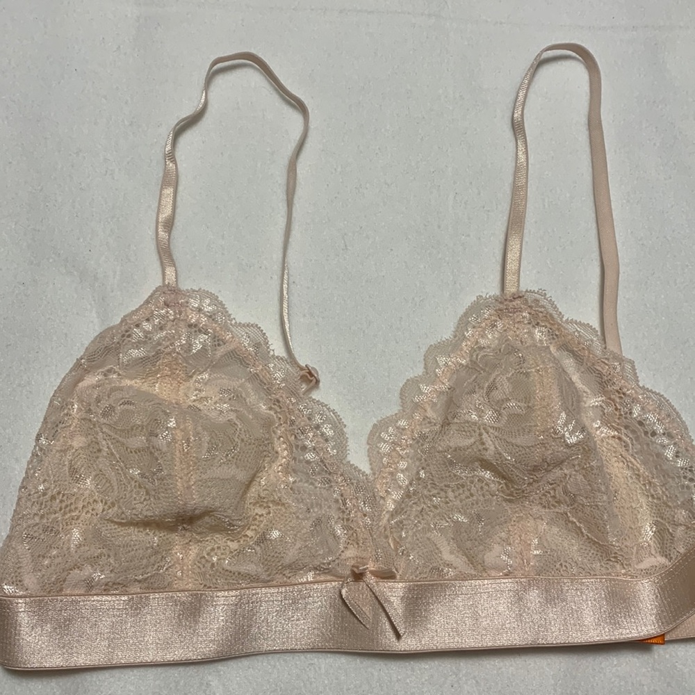 2 NEW Lacey Unpadded Bras/Bralettes Size XS - S